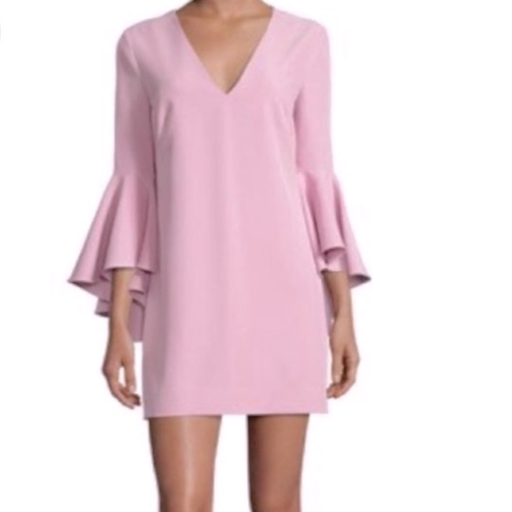 MILLY Nicol Ruffle long sleeve dress size 8